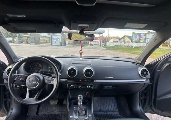Audi A3 cena 76800 przebieg: 91232, rok produkcji 2017 z Ostrołęka małe 781